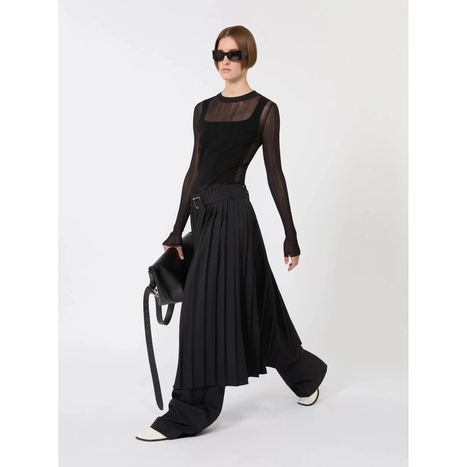 SportMax  Shirts Black