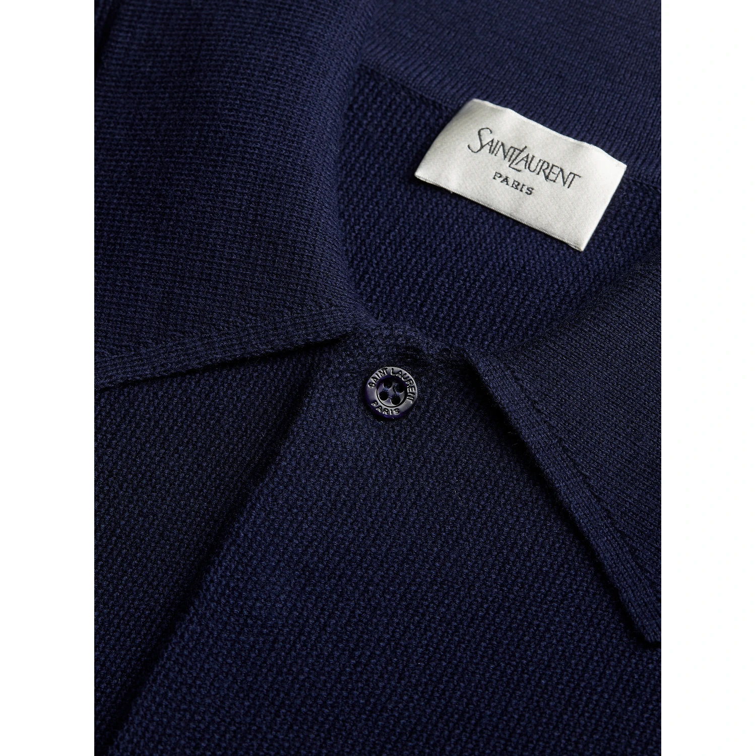 Saint Laurent T-shirts and Polos Blue