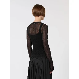 SportMax  Shirts Black