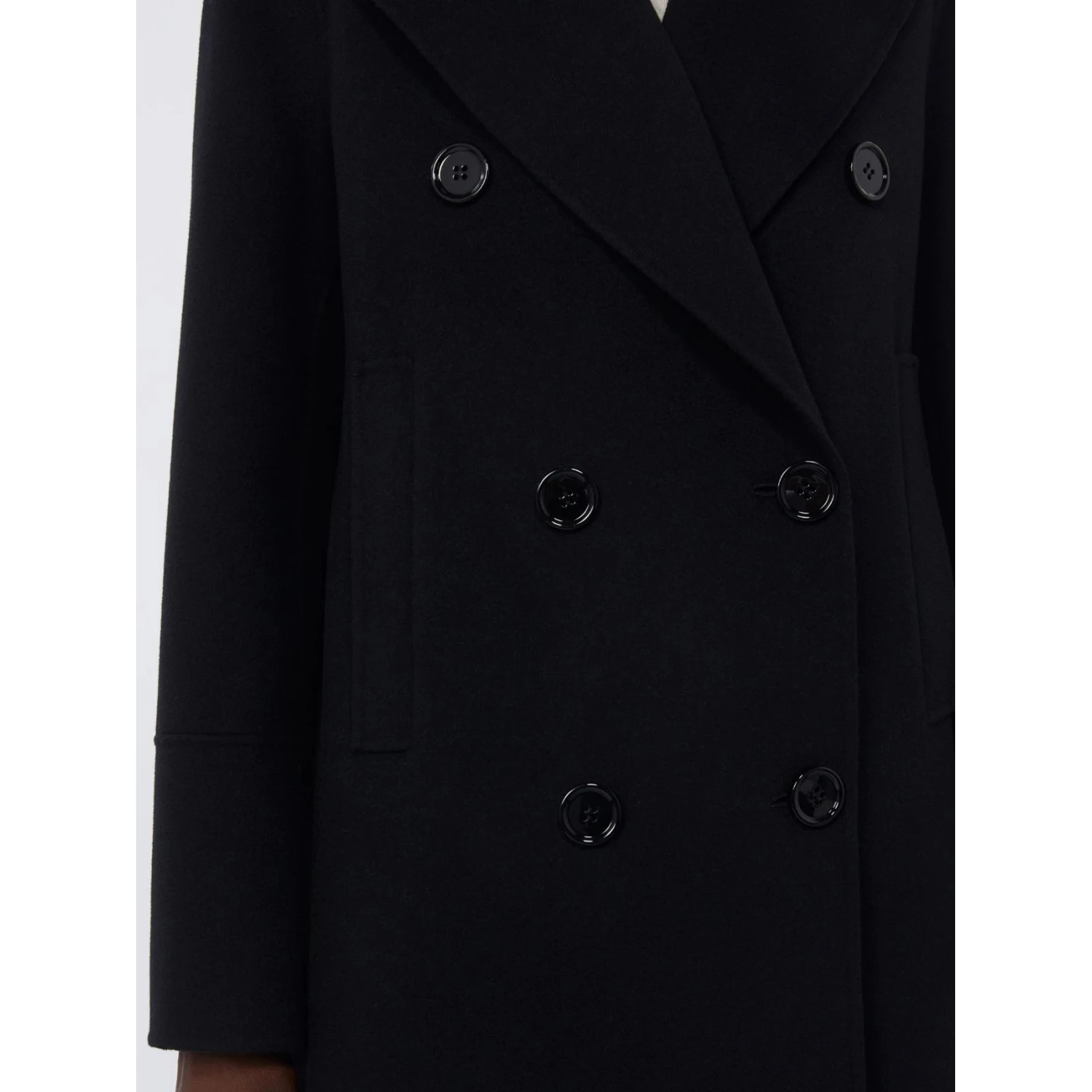 S Max Mara Coats Black