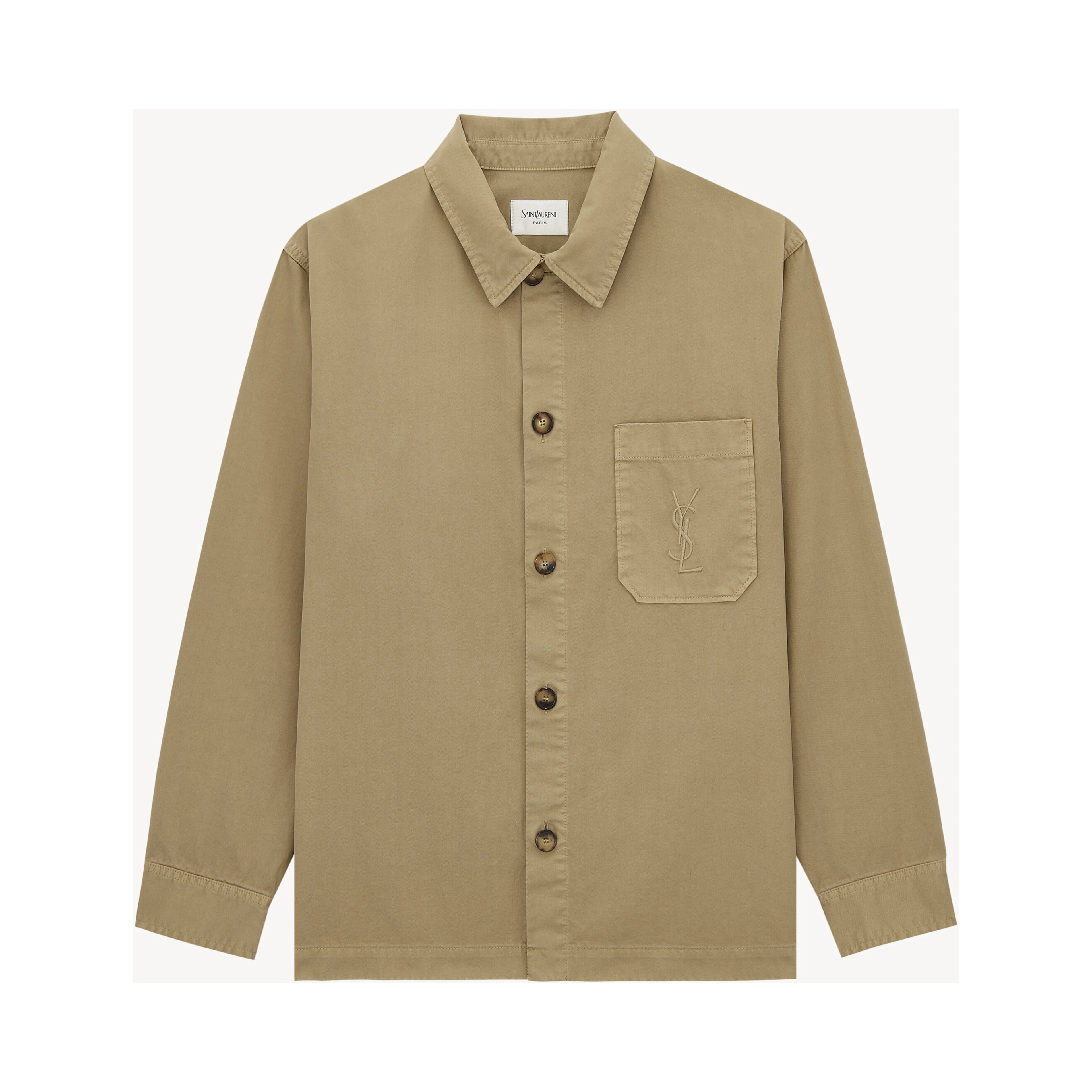 Saint Laurent Jackets Beige