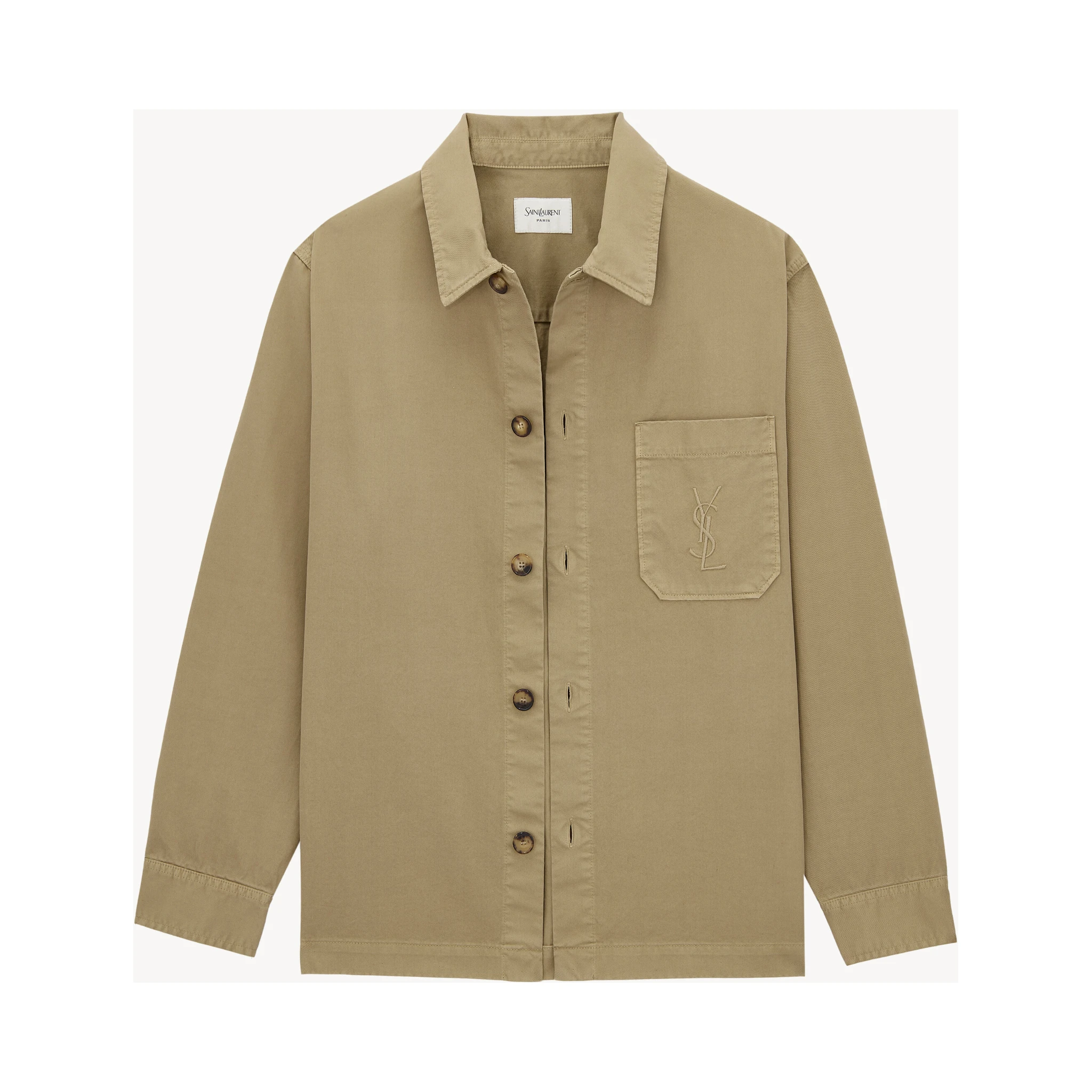 Saint Laurent Jackets Beige