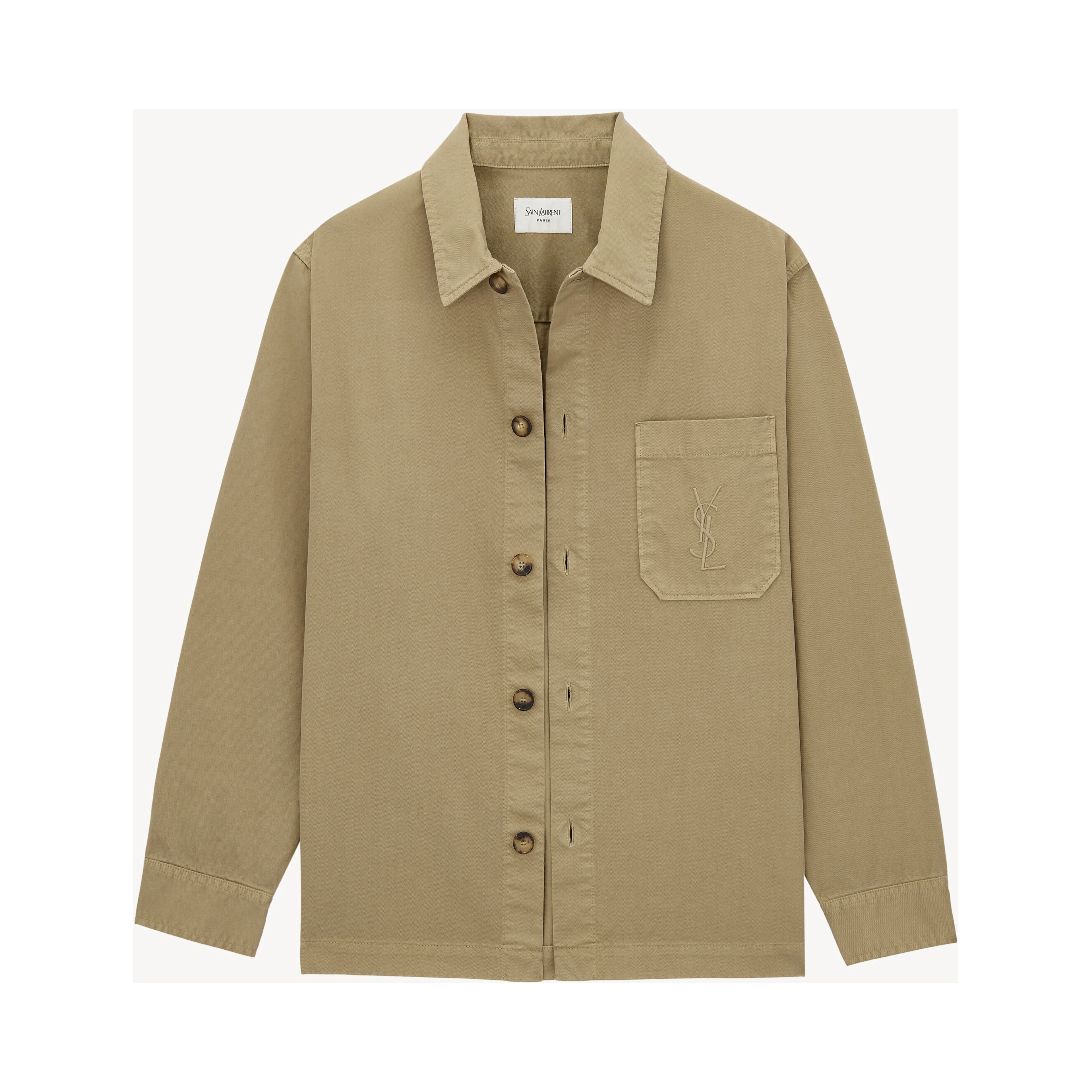 Saint Laurent Jackets Beige