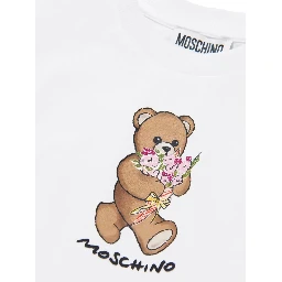 MOSCHINO KIDS T-shirts and Polos White