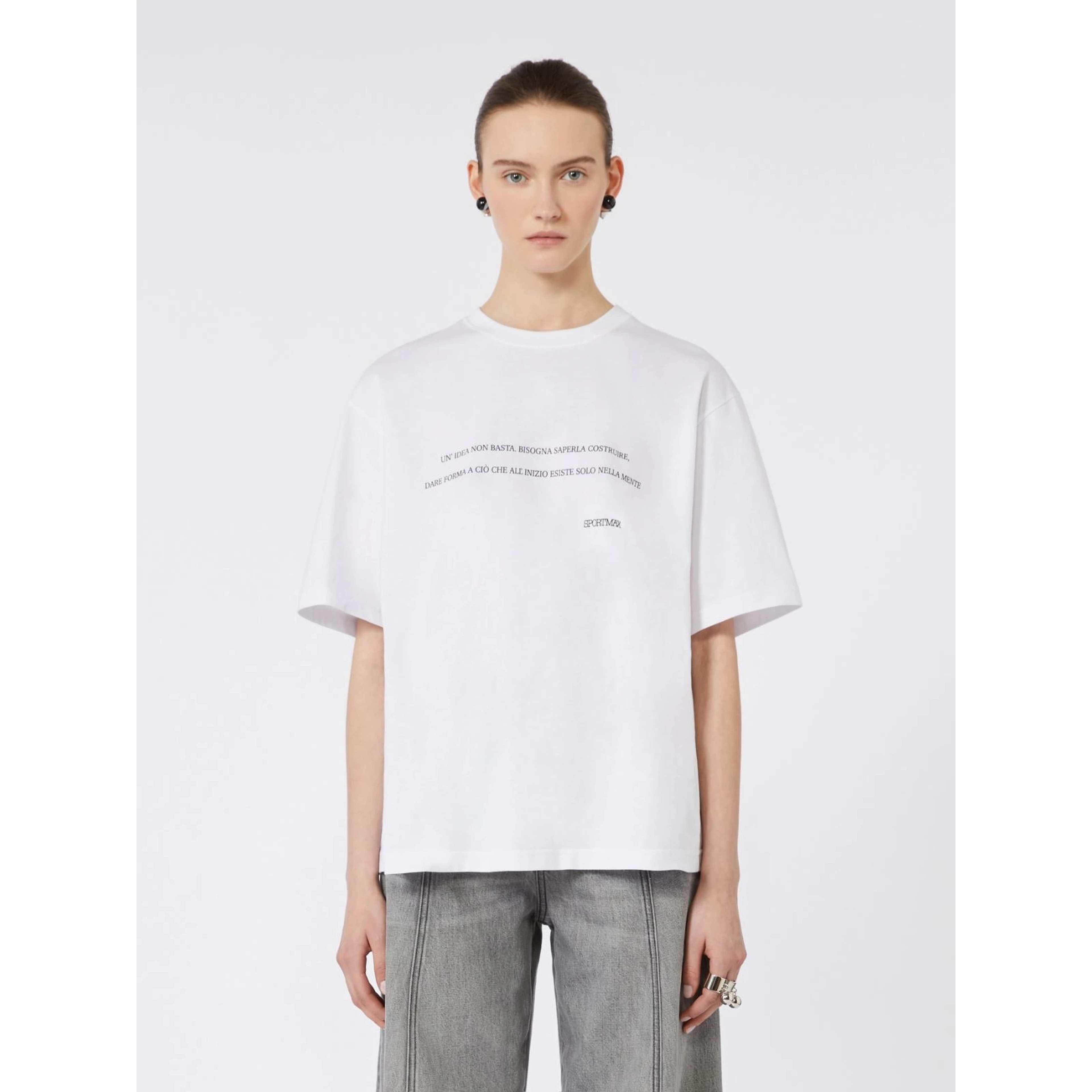 SportMax  T-shirts and Polos White