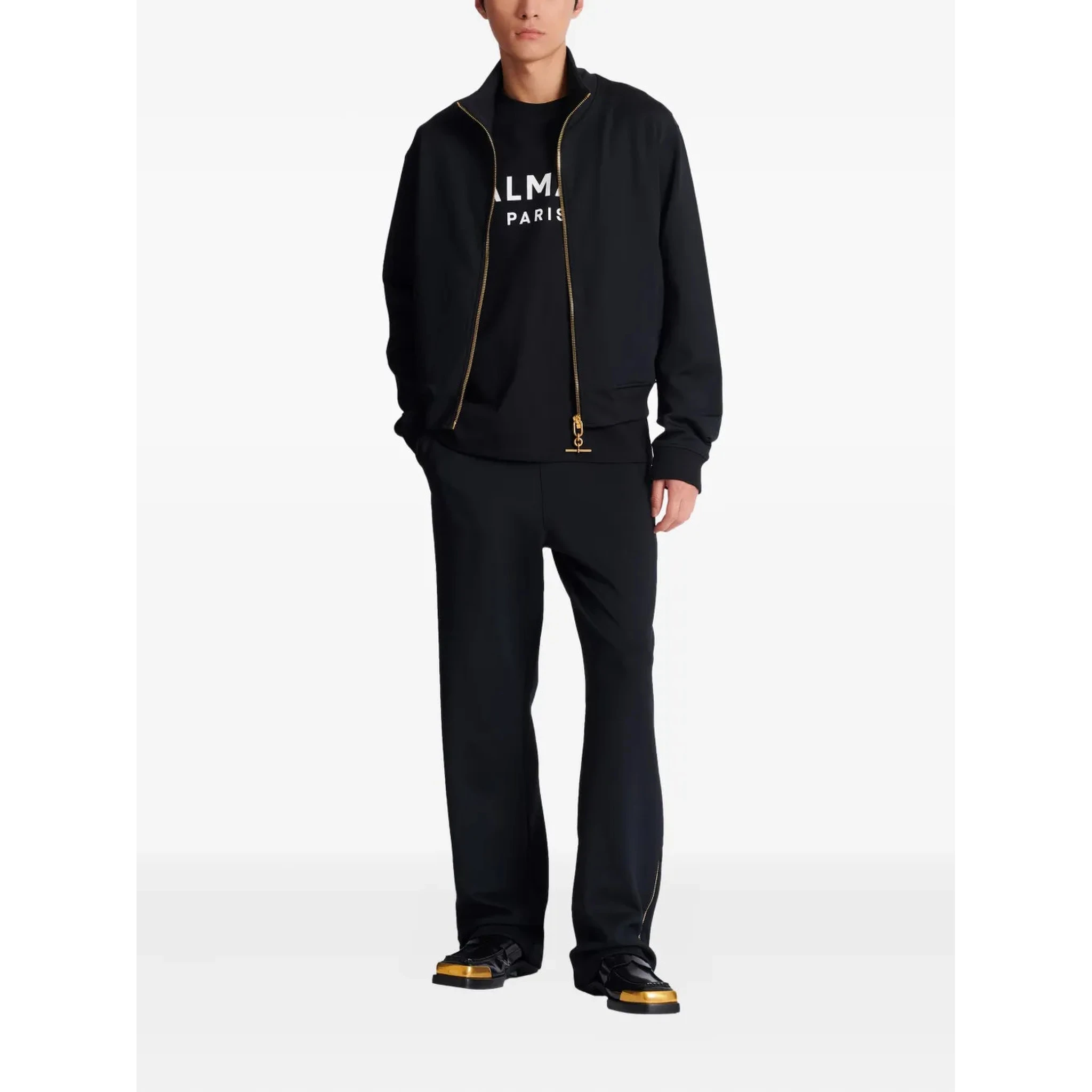 Balmain T-shirts and Polos Black