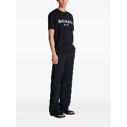 Balmain T-shirts and Polos Black