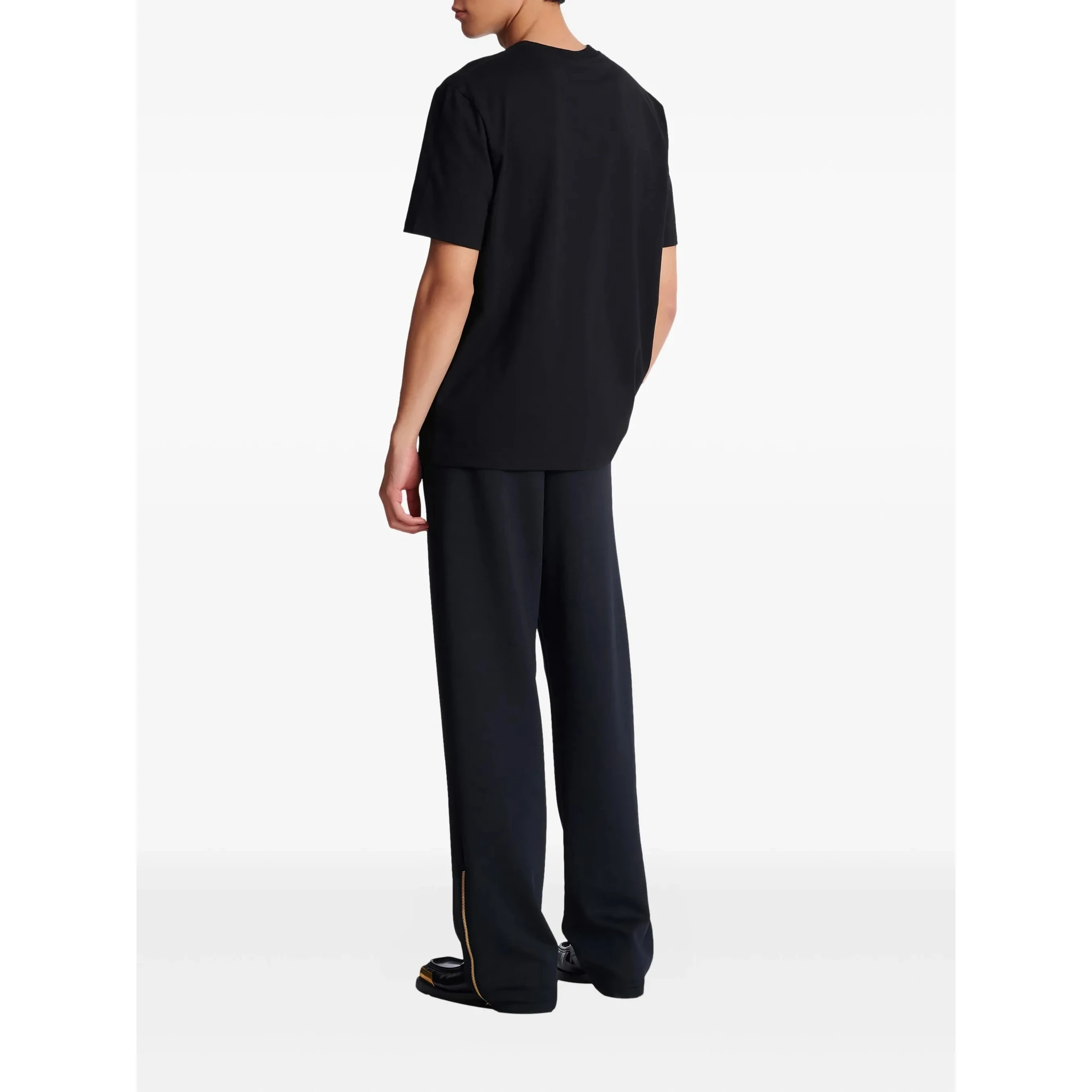 Balmain T-shirts and Polos Black