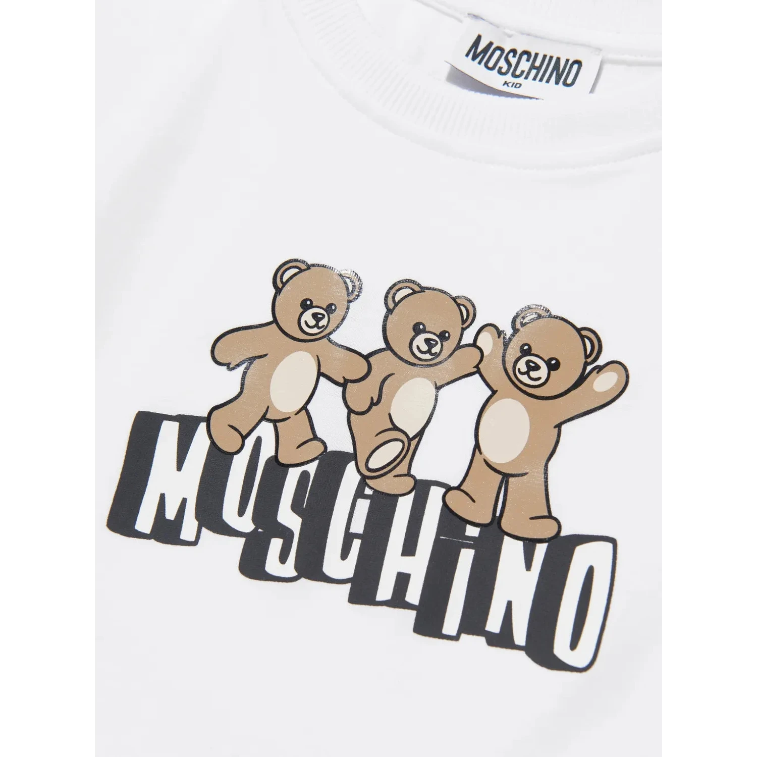 MOSCHINO KIDS T-shirts and Polos White