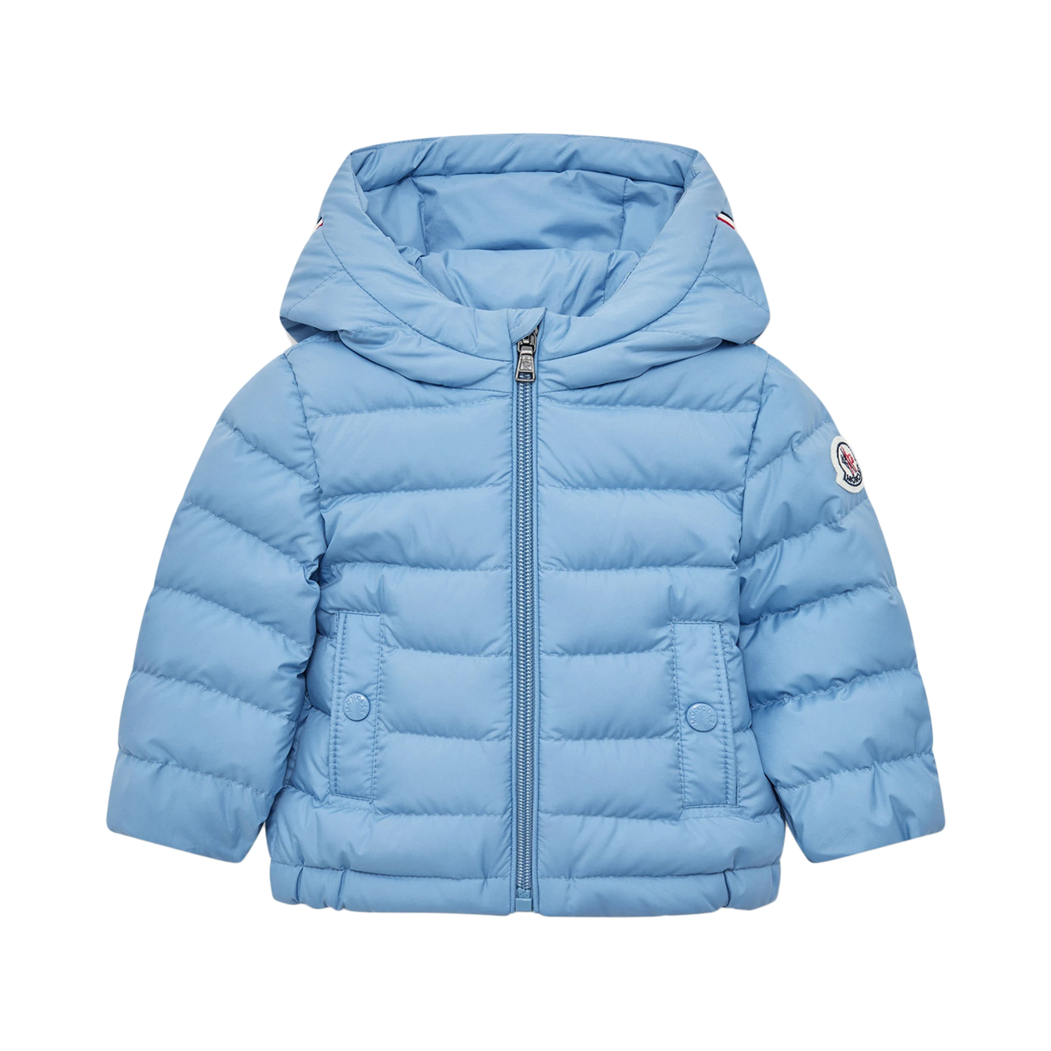 MONCLER KIDS Coats Clear Blue