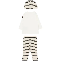 ملابس مونكلير للأطفال... أبيض