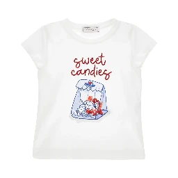 Monnalisa T-shirts and Polos White
