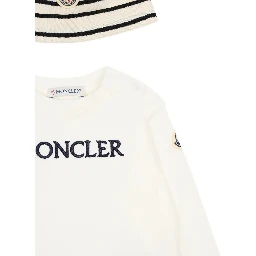 ملابس مونكلير للأطفال... أبيض