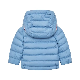 MONCLER KIDS Coats Clear Blue