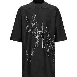 MONCLER X RICK OWENS T-shirts and Polos Black