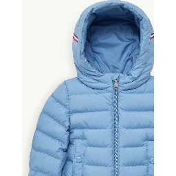 MONCLER KIDS Coats Clear Blue