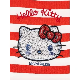 Monnalisa T-shirts and Polos Red