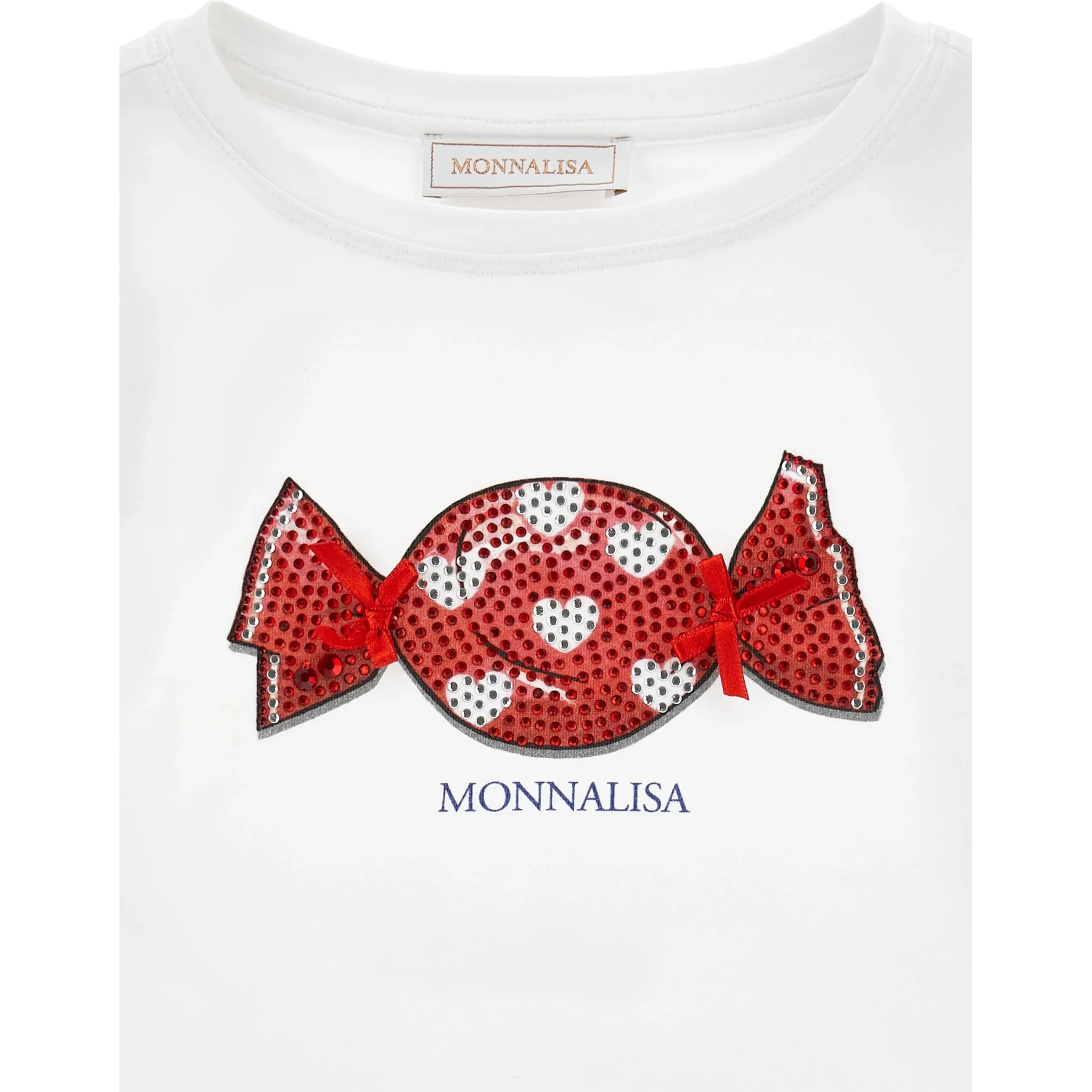 Monnalisa T-shirts and Polos White