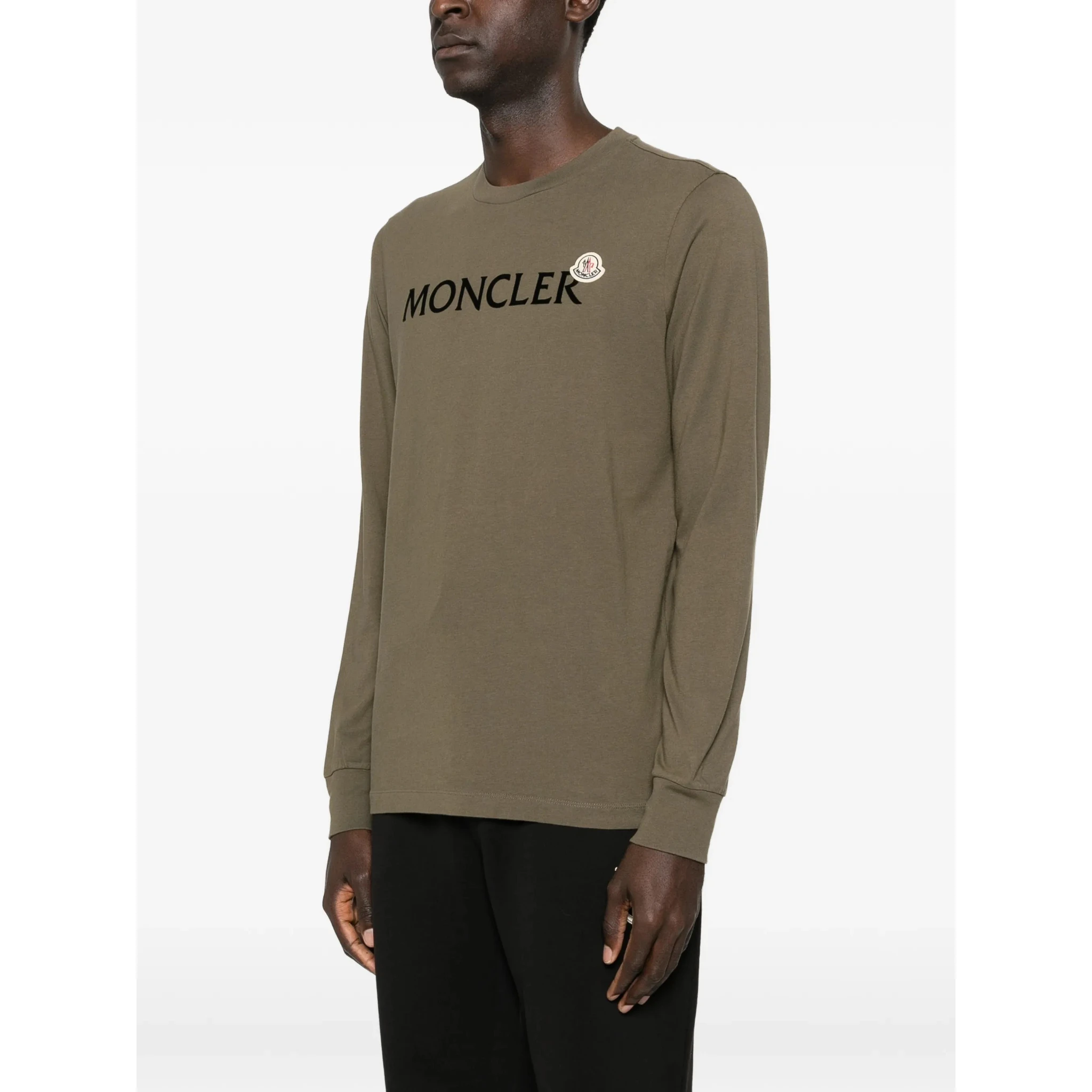 Moncler T-shirts and Polos Green