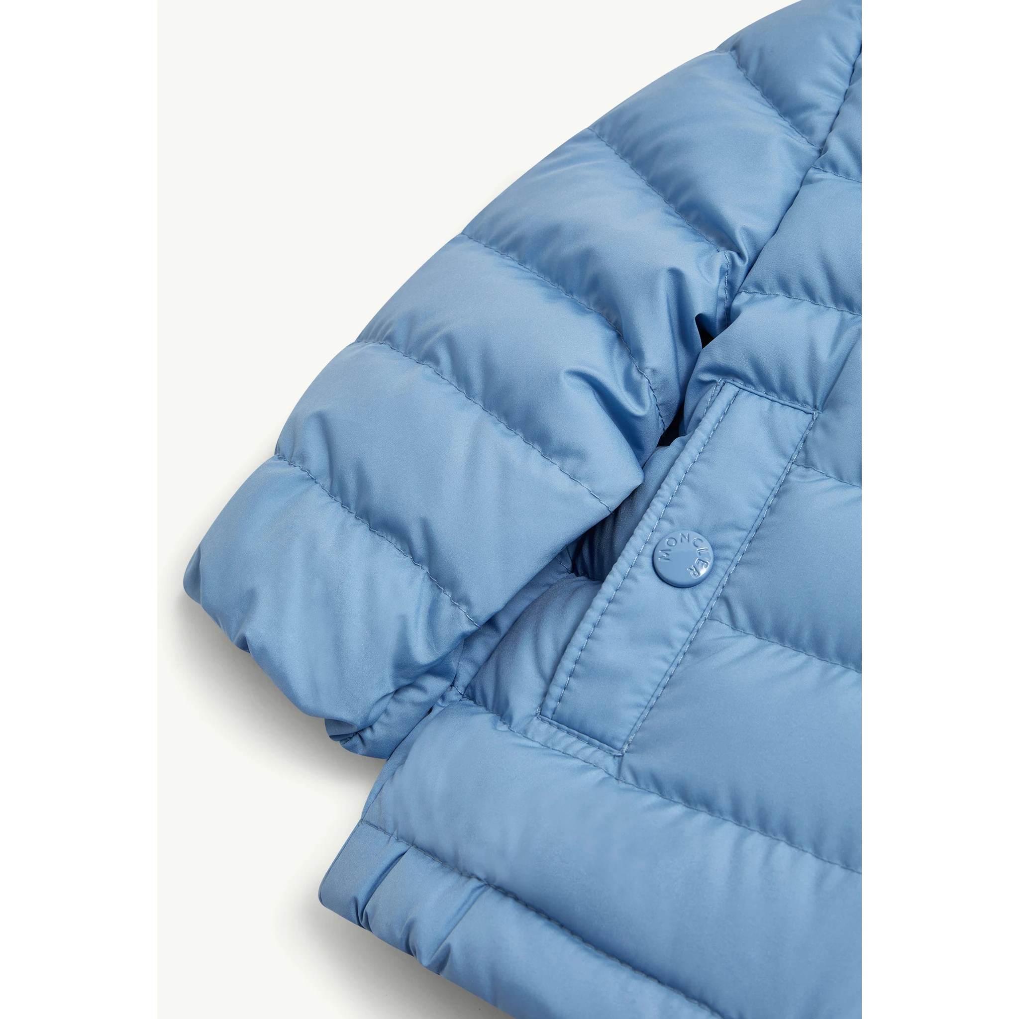 MONCLER KIDS Coats Clear Blue