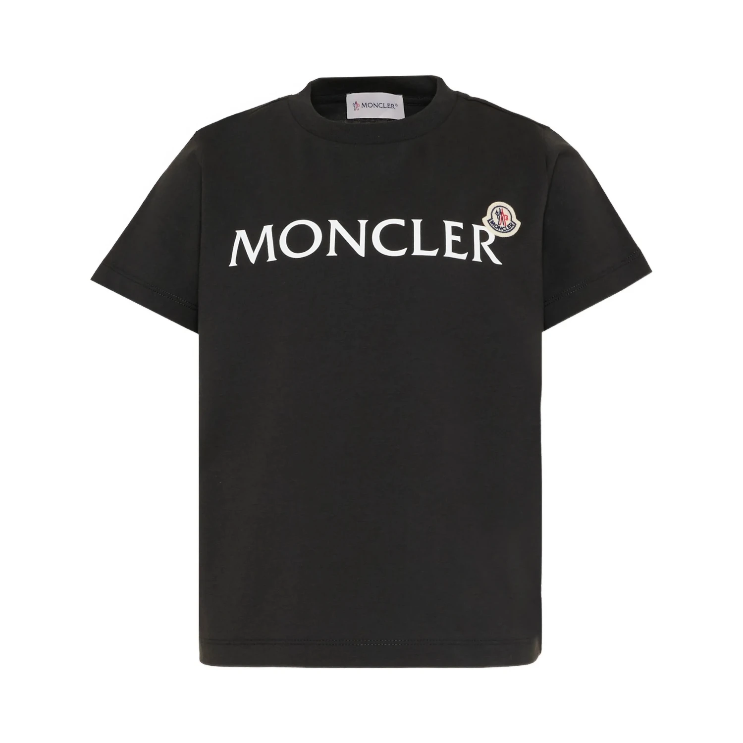 MONCLER KIDS T-shirts and Polos Black