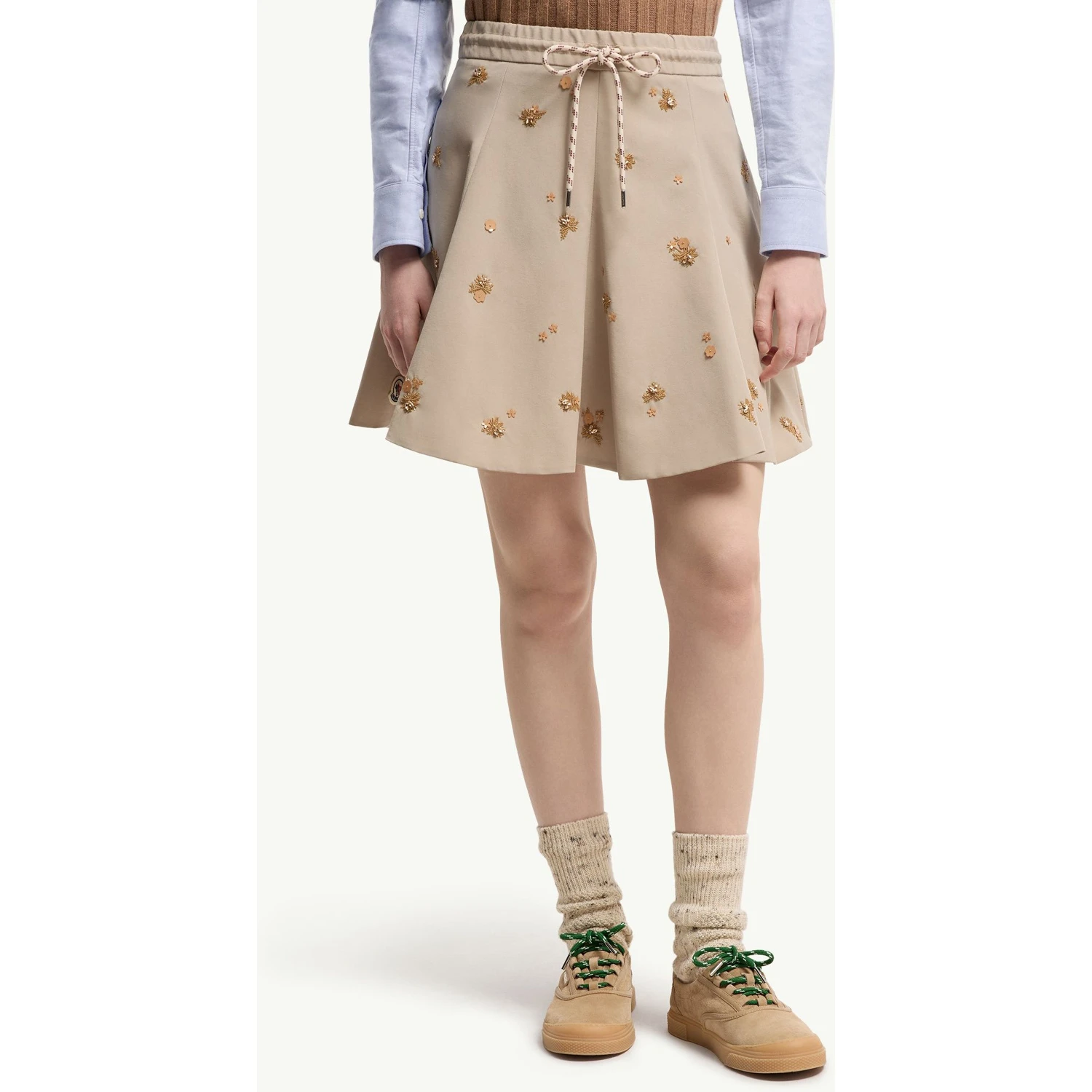 Moncler Sneakers Beige