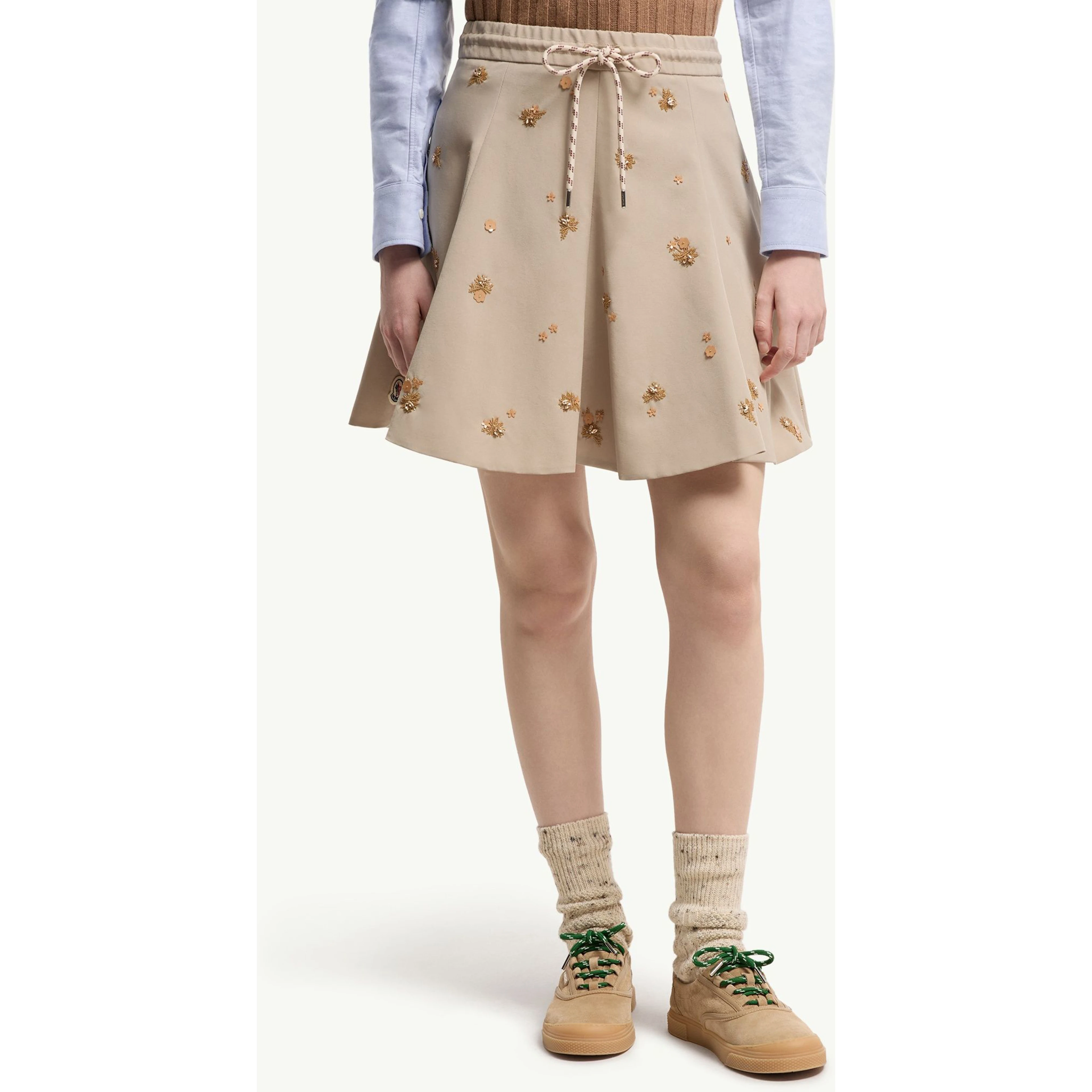 Moncler Sneakers Beige