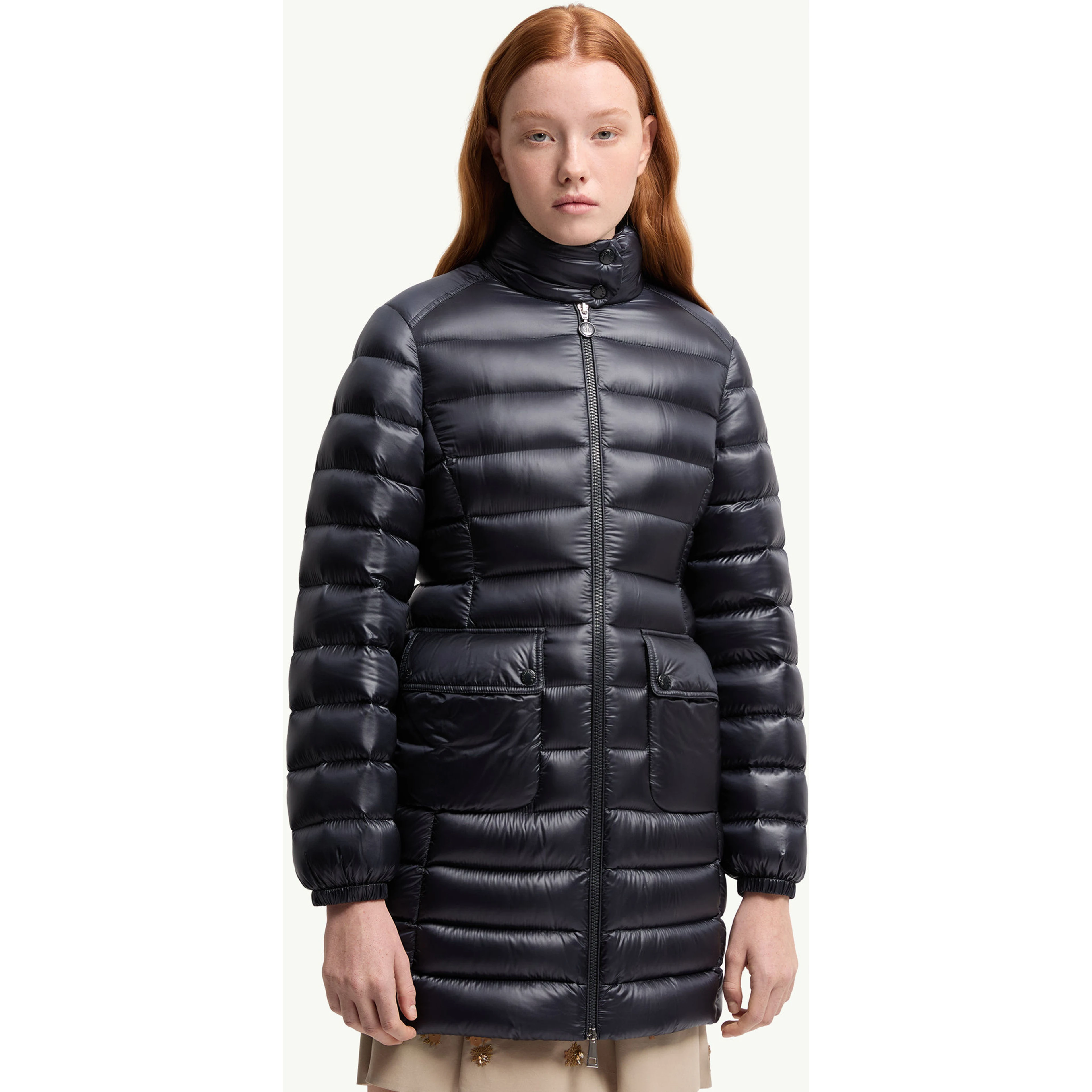 Moncler Coats Blue