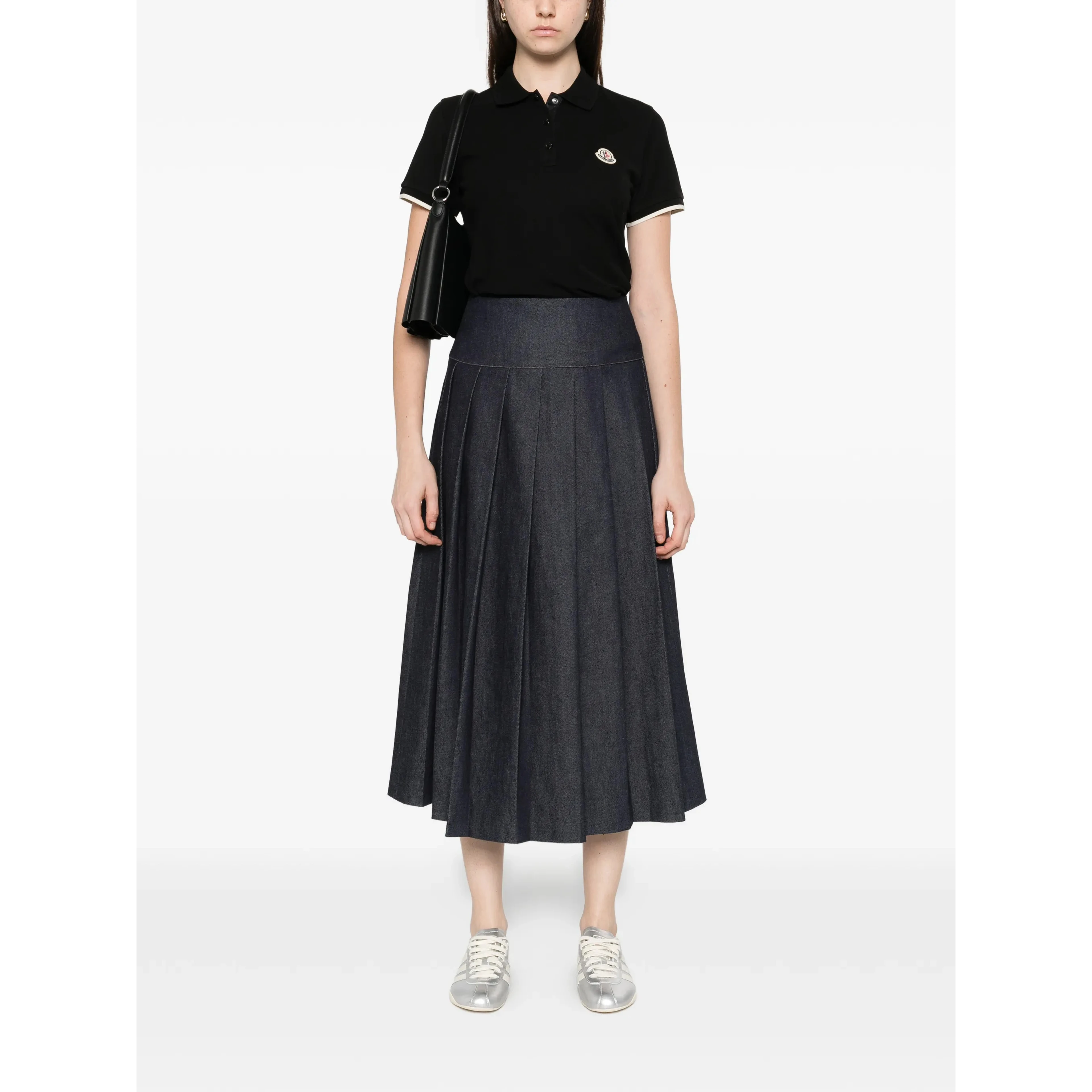 Moncler T-shirts and Polos Black