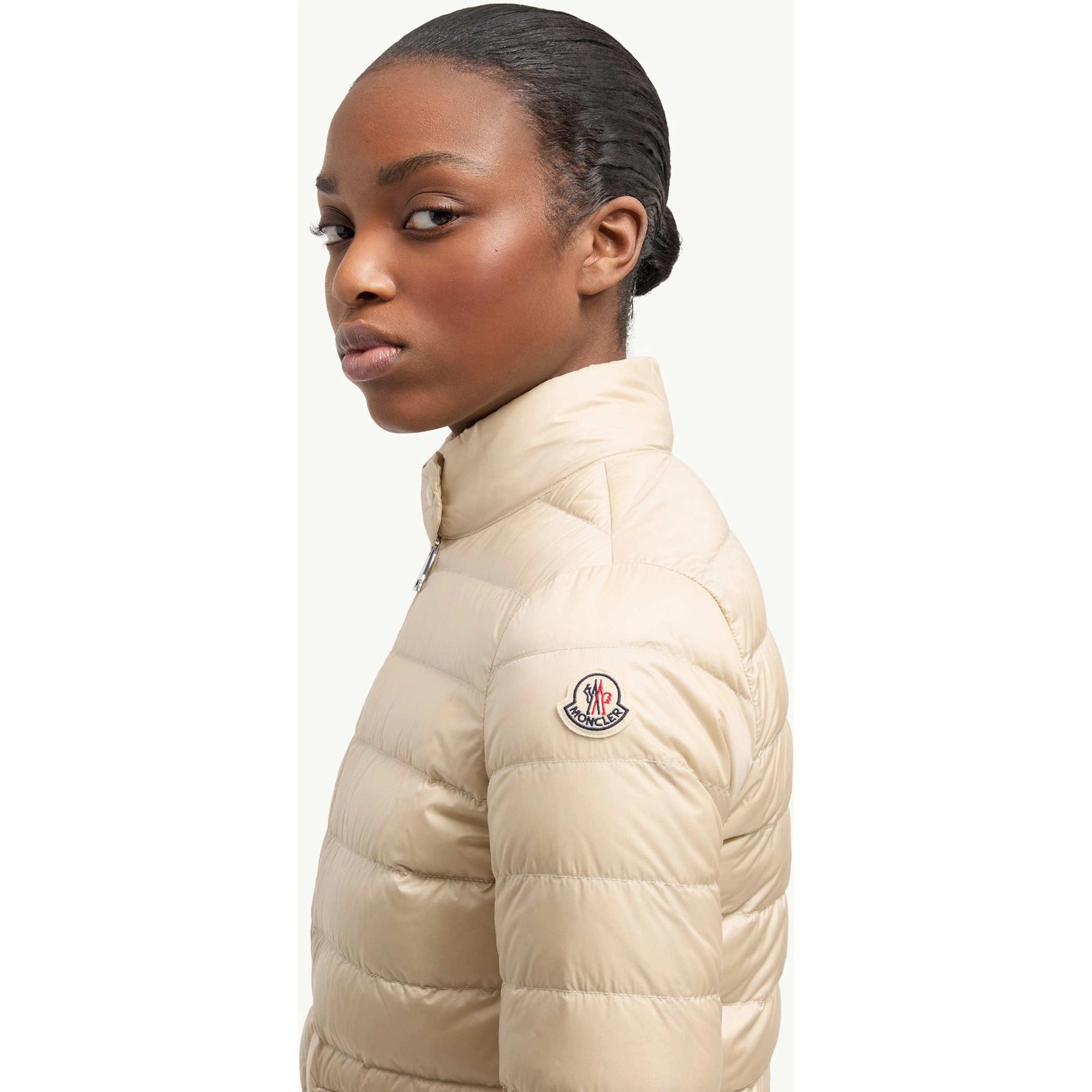 Moncler Coats Beige