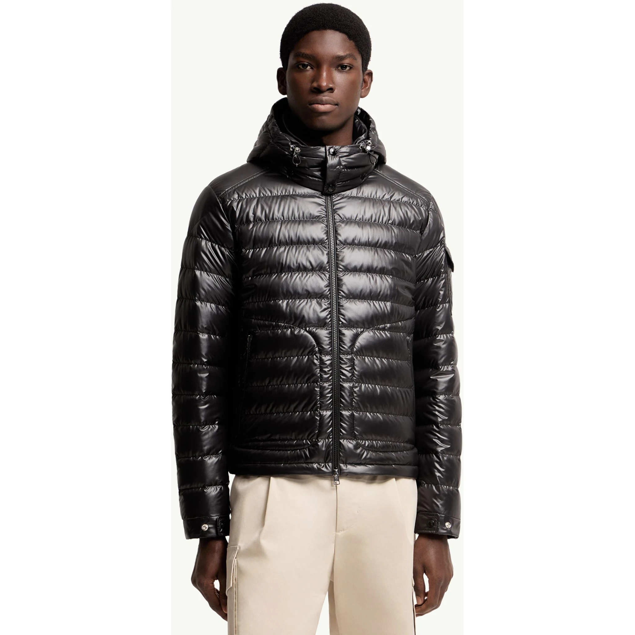 Moncler Coats Black