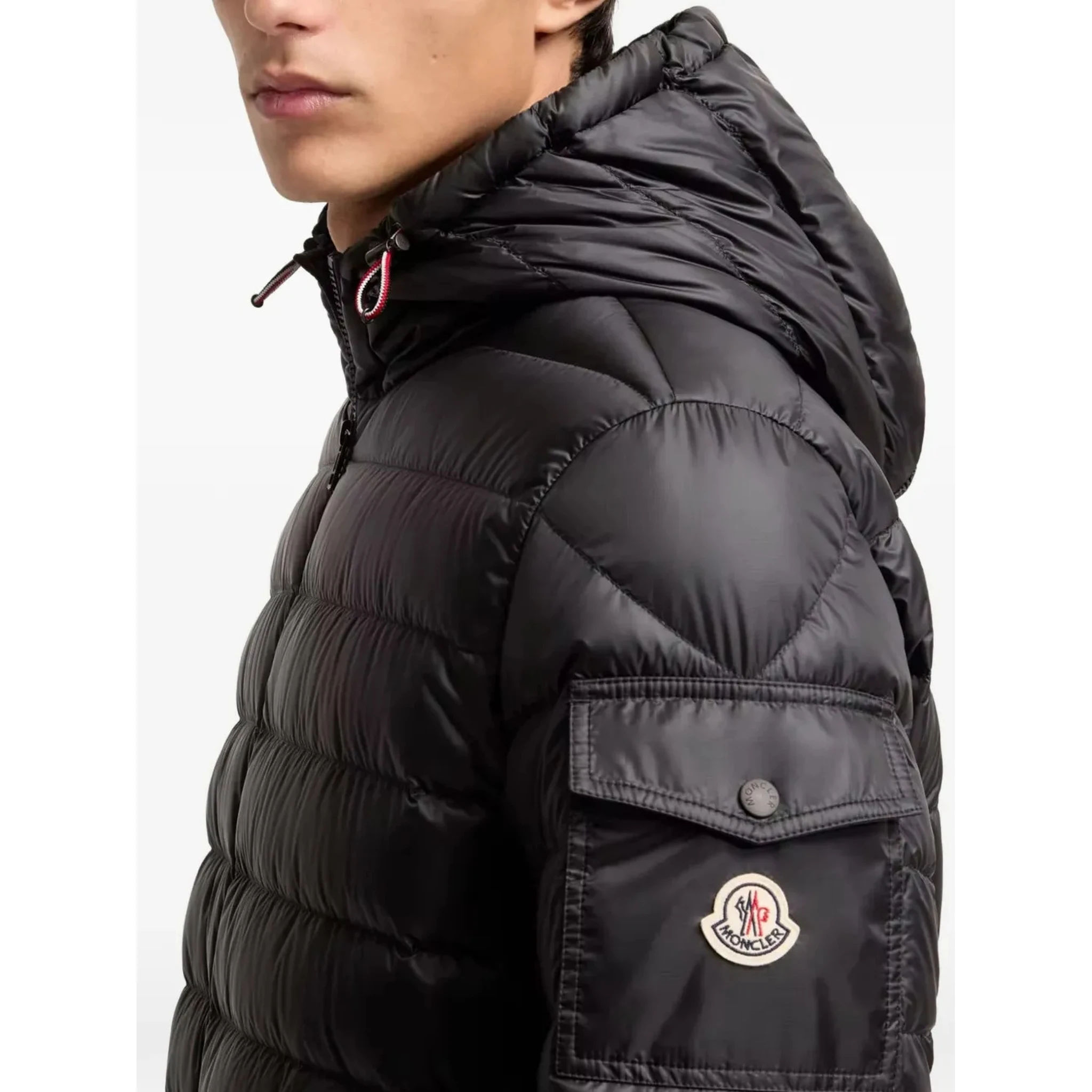 Moncler Coats Black