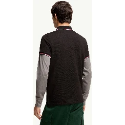 Moncler T-shirts and Polos Black