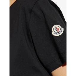 Moncler T-shirts and Polos Black