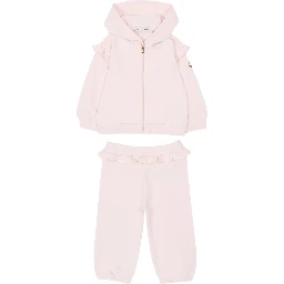 ملابس مونكلير للأطفال... وردي