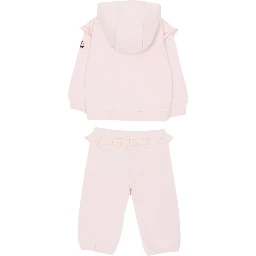 ملابس مونكلير للأطفال... وردي