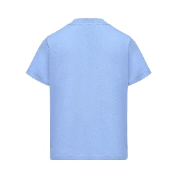 MONCLER KIDS T-shirts and Polos Clear Blue