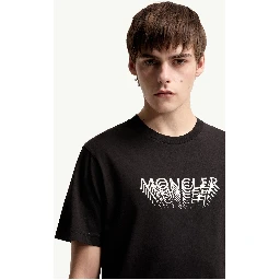 Moncler T-shirts and Polos Black