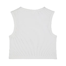 بلوزة كلوي البيضاء