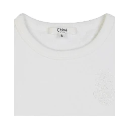 بلوزة كلوي البيضاء