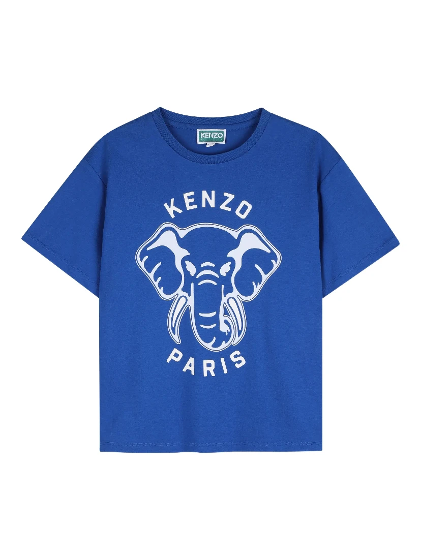 Kenzo Kids T-shirts and Polos Blue