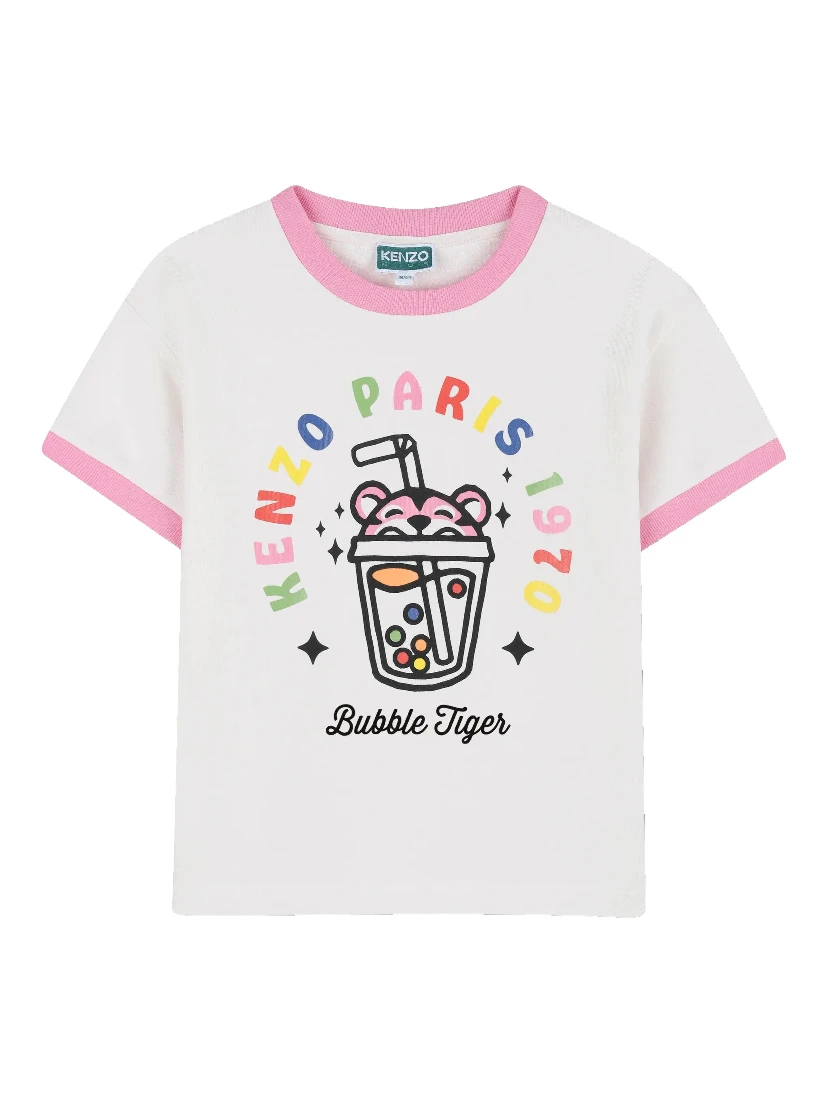Kenzo Kids T-shirts and Polos White