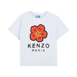 Kenzo Kids T-shirts and Polos Clear Blue