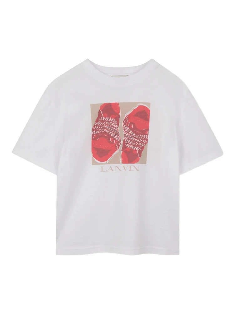 Lanvin T-shirts and Polos White alternative