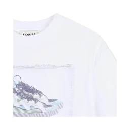 Lanvin T-shirts and Polos White