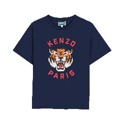 Kenzo Kids T-shirts and Polos Blue
