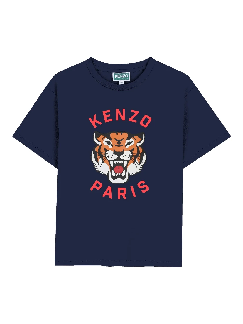 Kenzo Kids T-shirts and Polos Blue