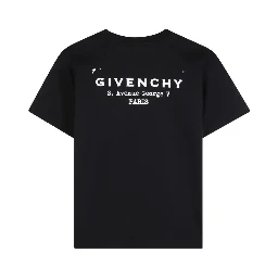 GIVENCHY KIDS T-shirts and Polos Black