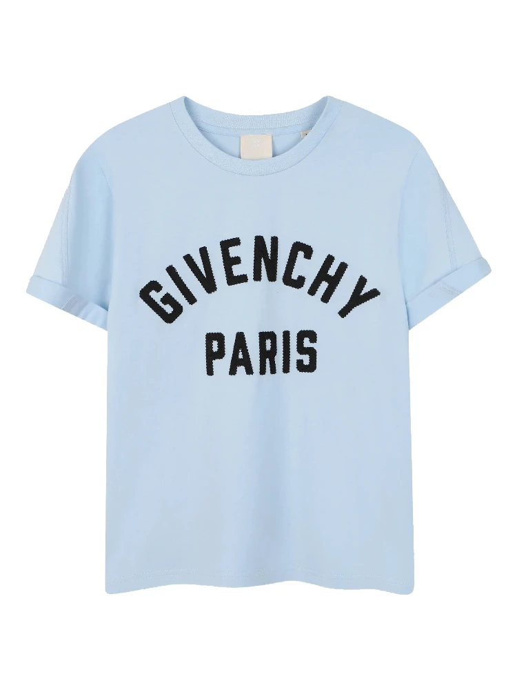 GIVENCHY KIDS T-shirts and Polos Clear Blue alternative