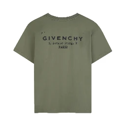 GIVENCHY KIDS T-shirts and Polos Green